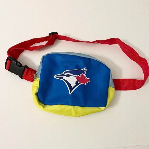 Toronto Blue Jays Crossbody Bag Fanny Pack Caribana Carnival Giveaway Stains - Picture 1 of 16